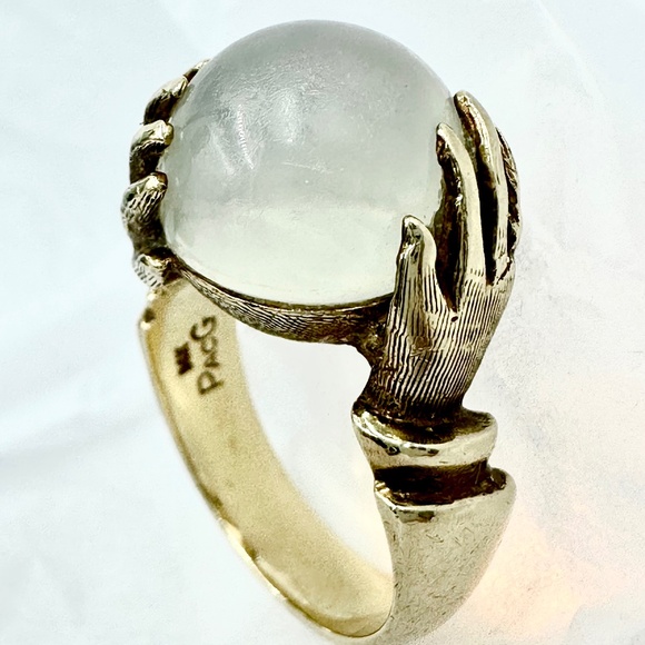 Moonstone Scryers Ring - Picture 6 of 15